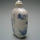 19th.  C.  Chinese Blue And White Porcelain Snuff Bottle Nr Snuff Bottles photo 3