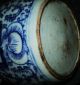 Antique,  Hand - Painted Blue And White Porcelain Vase From Ching Dynasty Vases photo 5