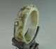 Antique Chinese Old Hetian Jade Carved Chi Dragon Bracelet Bangle Bracelets photo 2