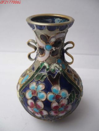 Cloisonne Vase,  Small Vase,  The Size Of The Hand, photo