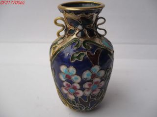 Cloisonne Vase,  Small Vase,  The Size Of The Hand,  2 photo