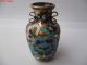 Cloisonne Vase,  Small Vase,  The Size Of The Hand,  2 Snuff Bottles photo 4