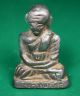 Old Lp Plai Wat Kampang Buddhist Master Figurine Amulet Encase Statue Pendant Amulets photo 2