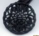 Fine Chinese Carving Hetian Black Green Jade Pendant 0041 Other photo 2