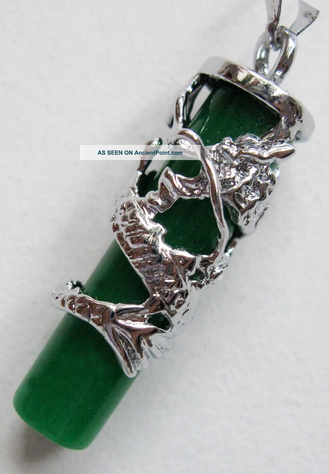 Fashionable Jewellery Women Men Necklace Pendants Inlaid Jade Dragon Chinese Other photo