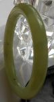 Peaceful Natural Celadon Green He Tian Jade Bracelet - Classic Cut - (b - 62) Bracelets photo 1