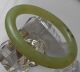 Peaceful Natural Celadon Green He Tian Jade Bracelet - Classic Cut - (b - 62) Bracelets photo 5