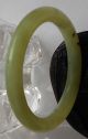 Peaceful Natural Celadon Green He Tian Jade Bracelet - Classic Cut - (b - 62) Bracelets photo 8