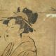 Antique Japanese Woodblock Print Toyokuni Flower Arranging Edo Period Japan Prints photo 8