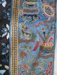 Antique Chinese Embroidered Robe Forbidden Stich Peking Knot E/c Old Collection Robes & Textiles photo 6