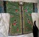 Antique Chinese Embroidered Robe Forbidden Stich Peking Knot E/c Old Collection Robes & Textiles photo 8