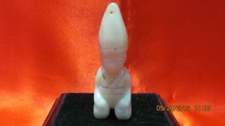 New Style Chinese White Jade Men Statue Decorations Promotion photo