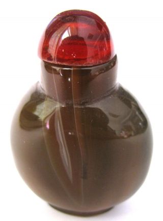 China Natural Agate Snuff Bottle Valueable Collection photo