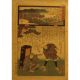 Antique Japanese Woodblock Print Hiroshige Toyokuni Iii Legends Temples Shikoku Prints photo 1