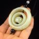 Chinese Hetian Jade Pendant - Lantern Ring Nr Necklaces & Pendants photo 2