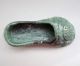 Charming Chinese Hetian Green Jade Carved Shoes Nr Other photo 10
