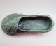 Charming Chinese Hetian Green Jade Carved Shoes Nr Other photo 6