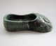 Charming Chinese Hetian Green Jade Carved Shoes Nr Other photo 7