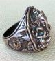 Holy Lord Ganesha Om Hindu Luck Wealth Rich Cool Thai Amulet Ring Amulets photo 3