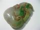 Antique Old Green Jadeite Pendant /ruyi &bird Pendant Necklaces & Pendants photo 2