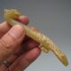 Ancient Chinese Hetian Jade The Dragon Shaped Wishful Hook Nr Amulets photo 2