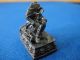 Pendant Lord Ganesh Hindu Charm Thai Success Amulet Talisman 2 Statues photo 2