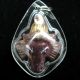 Clay Lord Ganesha Head God Of Success Thai Amulet Amulets photo 2