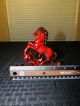 Fine Chinese Red Lacquer Tang Horse Statue Gorgeous & Stunning Best Of Luck Horses photo 10