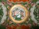 Rose Medallion Hand Painted Antique Chinese Standing Serving Platter Plates photo 3