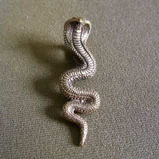 Powerful Snake Honor Respect Attract Lucky Charm Thai Amulet Pendant photo
