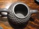 Vintage Jasper Green Basket Weave Signed Teapot `beautiful Condition Pots photo 6