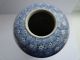Chinese 18thc Blue And White Porcelain Vase Porcelain photo 6