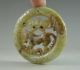 Chinese Old Hetian Jade Carved Horse Pendant Necklaces & Pendants photo 2