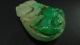 Prefect Chinese Antique Green Jade Pendant/bird&leaf 6809 Necklaces & Pendants photo 3
