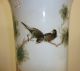 Pair Antique Chinese Porcelain Famille Rose Vase Mark Signed Flower Birds Vases photo 7