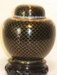Antique Cloisonne Covered Jar Container Vases photo 1
