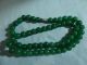 Chinese Green Jade/jadeite Necklace&pendant//60 Beads/47cm Length Necklaces & Pendants photo 1