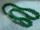 Chinese Green Jade/jadeite Necklace&pendant//60 Beads/47cm Length Necklaces & Pendants photo 2