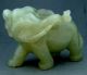 Exceptional Antique Chinese Jade Elephant Carving / Sculpture - - Vintage Incense Burners photo 3