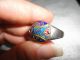 Antique Chinese Silver Cloisonne Adjustable Ring Rings photo 2