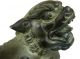 Chinese Animals - - - - A Pair Of Cute Bronze Lions/foodogs Other photo 5