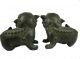 Chinese Animals - - - - A Pair Of Cute Bronze Lions/foodogs Other photo 6