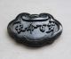 Fine Chinese Carved Hetian Black Green Jade Pendant 0032 Other photo 4