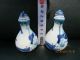 Chinese Two White And Blue Snuff Bottle Classical Style Snuff Bottles photo 4