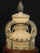 Antique Ox Bone 象牙 Chinese Relief Canton Carved Carving Snuff Bottle Emperor Snuff Bottles photo 9