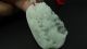 Chinese 100%natural Green Flower Gradea Jade Jadeite Pendant/small Dragon/ Necklaces & Pendants photo 1