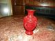 Chinese Cinnabar Lacguer Vase Vases photo 5