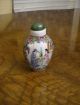Famille Rose Medallion Stuff Bottle - Tiny Detailed Enamelling Snuff Bottles photo 1