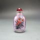 Fine Chinese Inside Hand Painted Small Glass Snuff Bottle 06 Incense Burners photo 1