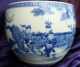 Antique Chinese Porcelain Blue White Jar Urn Marked Signed Qing Dynasty Vases photo 1